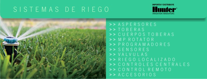 Sistemas de riego